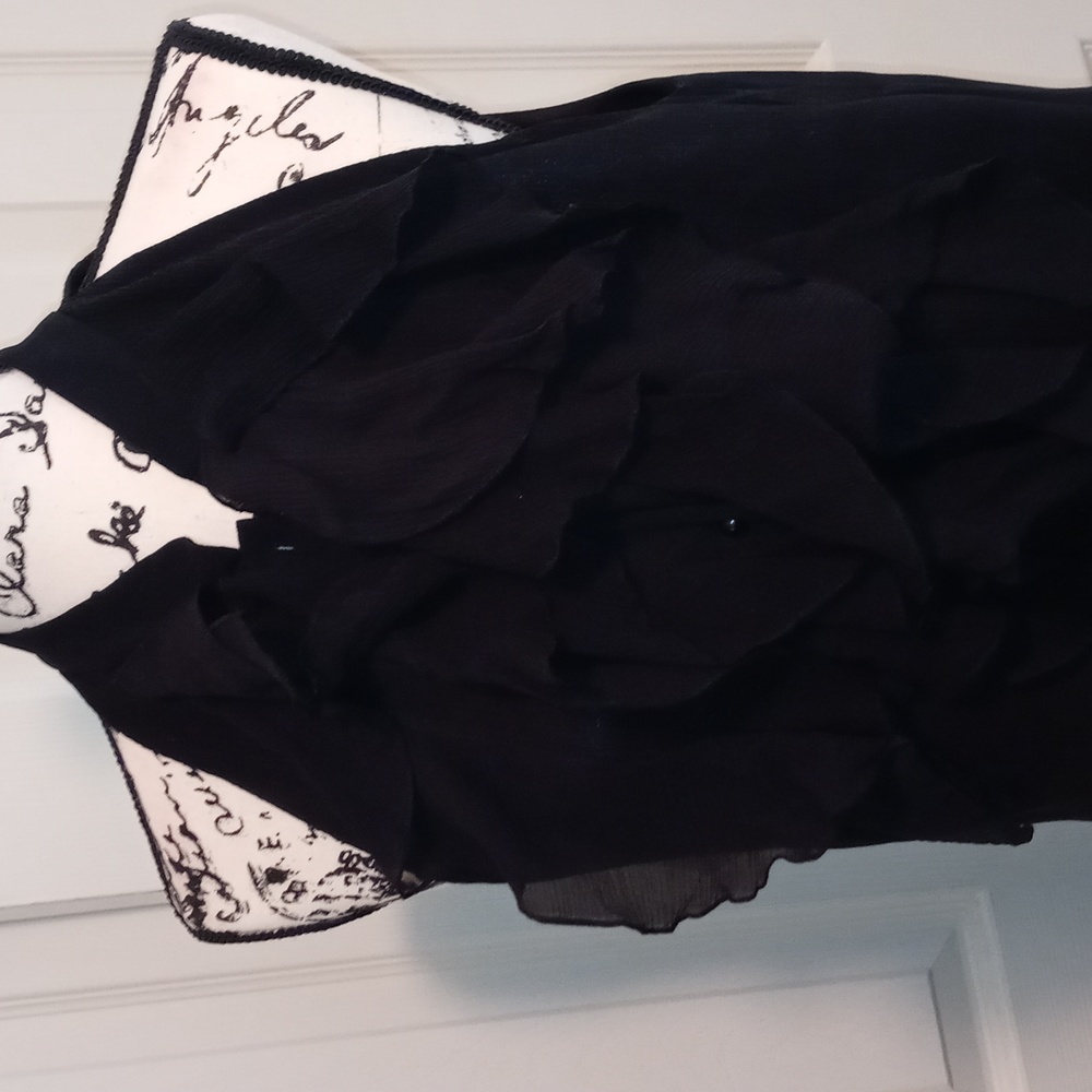 Boston Proper Poets ruffle blouse